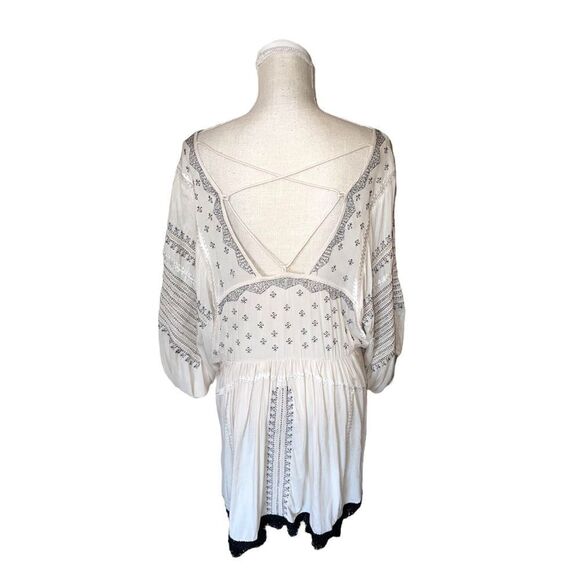 Free People Wild One Embroidered Top - Picture 4 of 16